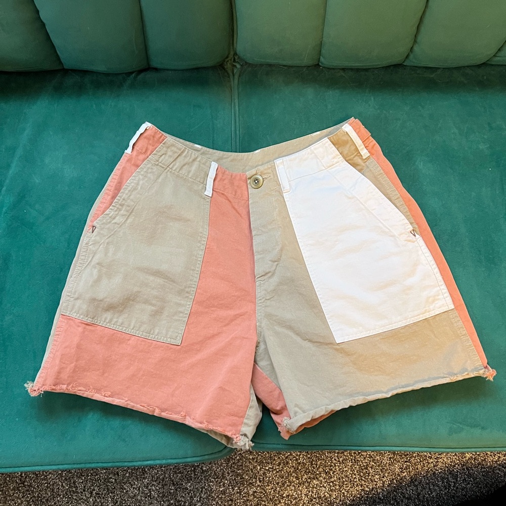 Colorblock Women's Shorts